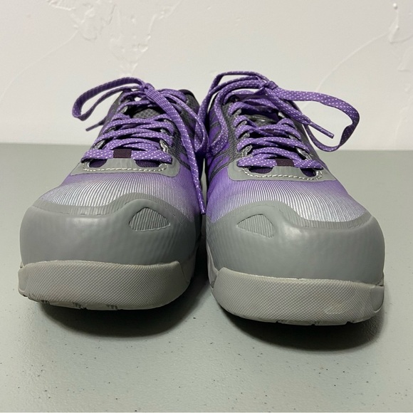 Reebok RB451 Athletic Work Shoes Composite Toe Women's 12 M Purple Speed TR Work - Picture 2 of 9
